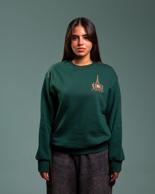 Nordik Debut Green Crewneck